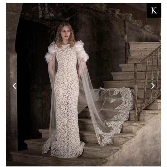 Tony Ward Radiance 2020 Collection Wedding Dress Size 4 - Picture 1 of 4